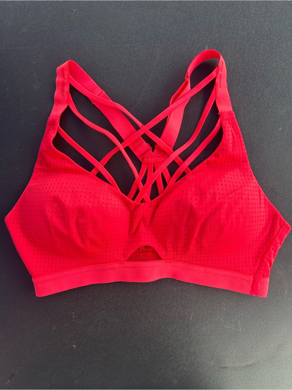 VSX Bright Red Strappy Sports Bra